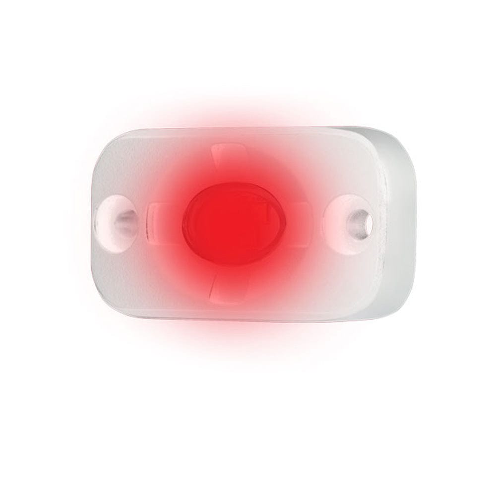 HEISE LED Lighting Systems HEISE Marine Auxiliary Accent Lighting Pod - 1.5" x 3" - White/Red Automotive/RV