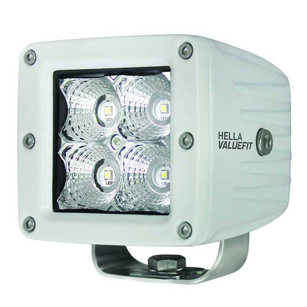 Hella Marine Hella Marine Value Fit LED 4 Cube Flood Light - White Automotive/RV