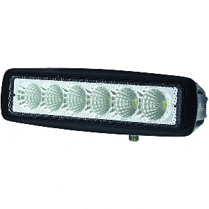 Hella Marine Hella Marine Value Fit Mini 6 LED Flood Light Bar - Black Automotive/RV
