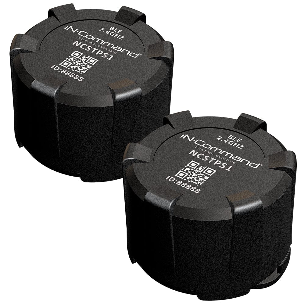 iN-Command Control Systems iN-Command Tire Pressure Monitoring System - 2 Sensor Package Automotive/RV