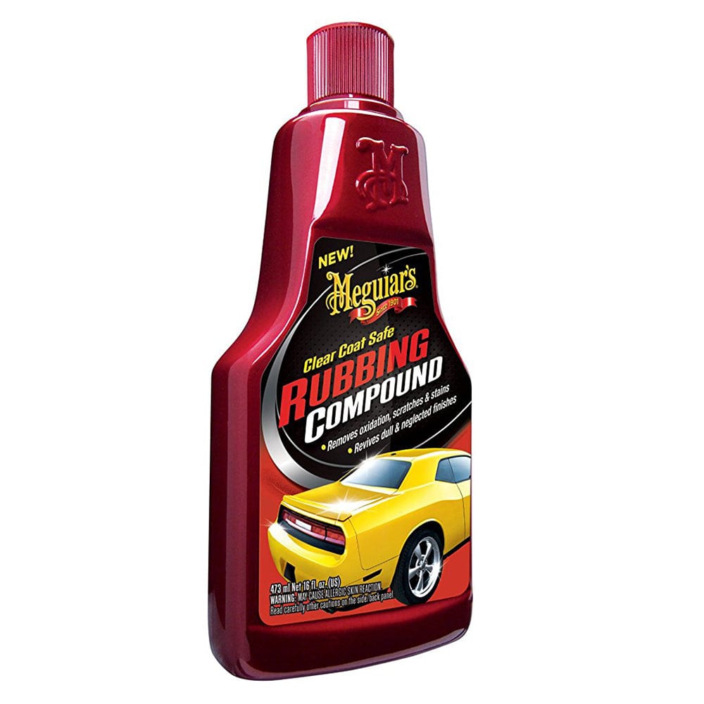 Meguiar's Meguiar's Clear Coat Safe Rubbing Compound - 16oz Automotive/RV