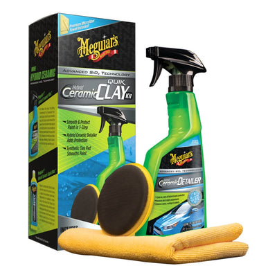 Meguiar's Meguiar's Hybrid Ceramic Quik Clay Kit Automotive/RV