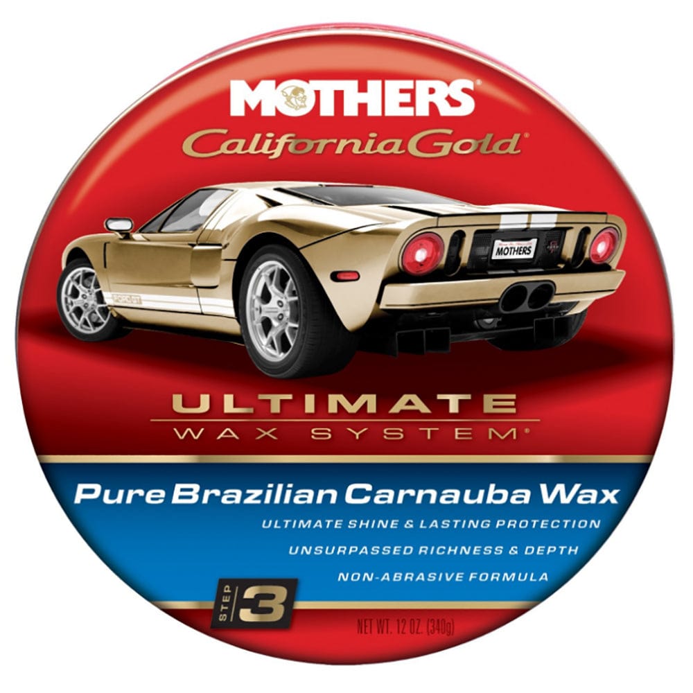 Mothers Polish Mothers California Gold Pure Brazilian Carnauba Cleaner Wax Automotive/RV