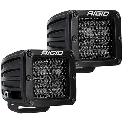 RIGID Industries RIGID Industries D-Series Pro Spot Diffused Midnight Surface Mount - Pair Automotive/RV