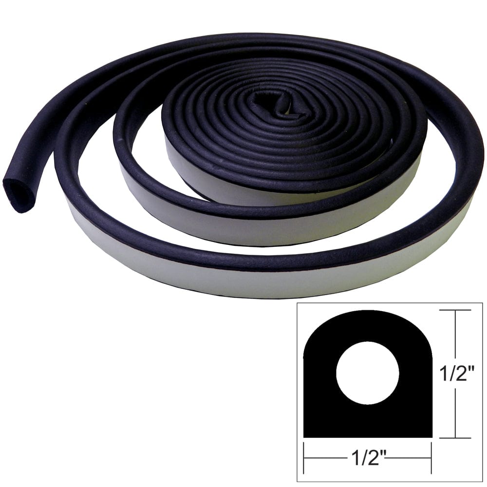 TACO Marine TACO Weather Seal - 10'L x ½"W x ½"H - Black Automotive/RV