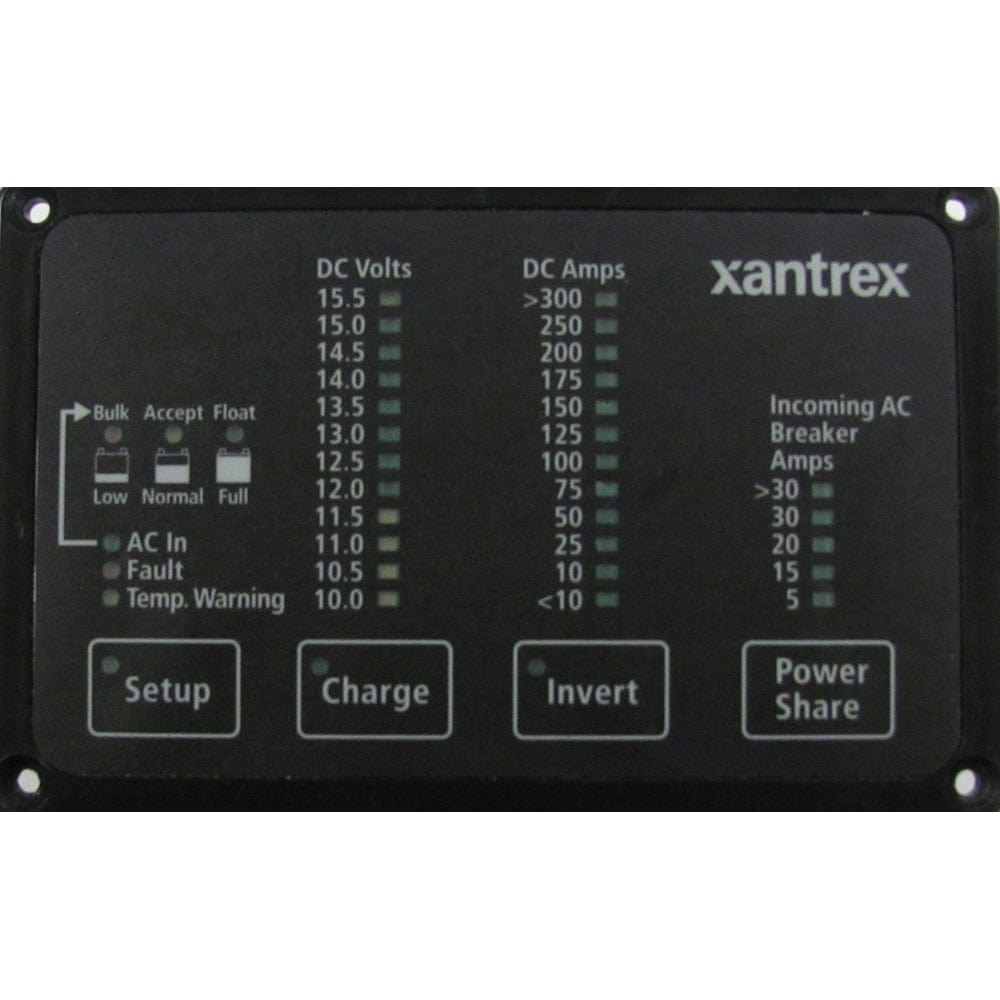 Xantrex Xantrex Heart FDM-12-25 Remote Panel, Battery Status & Freedom Inverter/Charger Remote Control Automotive/RV