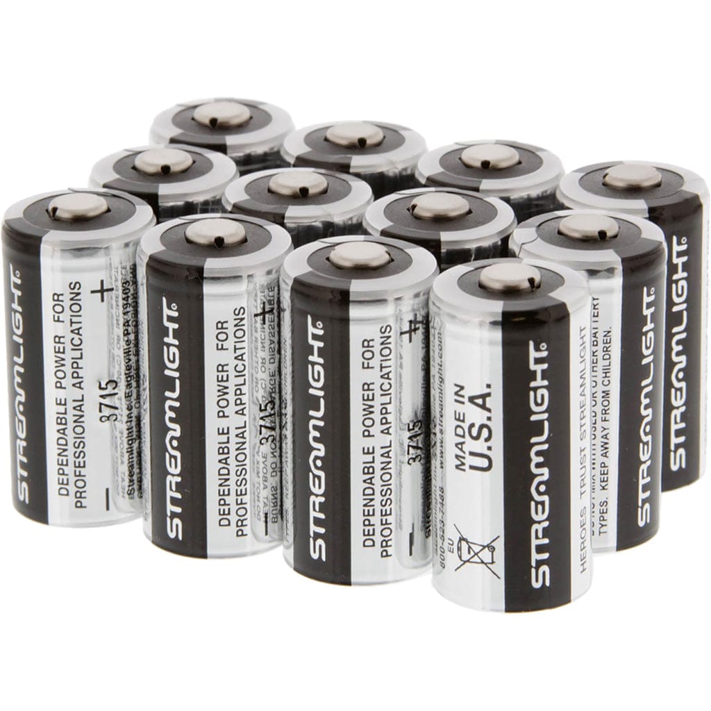 Streamlight Streamlight Lithium Batteries Cr123a 2 Pack Batteries and Acc