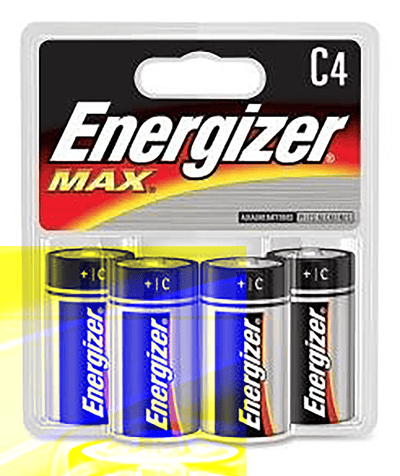 Energizer Energizer Max Batteries C - 4-pack Batteries