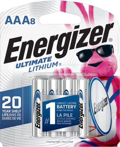 Energizer Energizer Ultimate Lithium - Batteries Aaa 8-pack Batteries