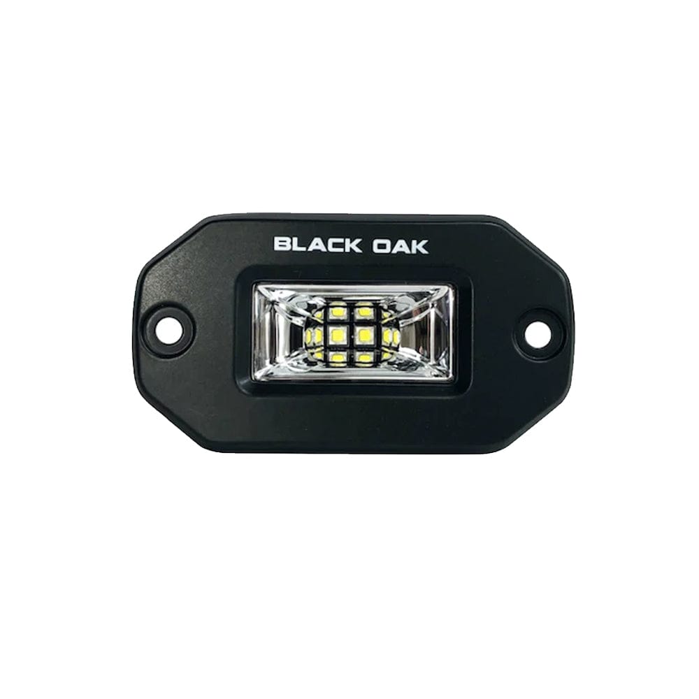 Black Oak LED Black Oak Pro Series 2" Flush Mounted Scene Light - Black Lighting