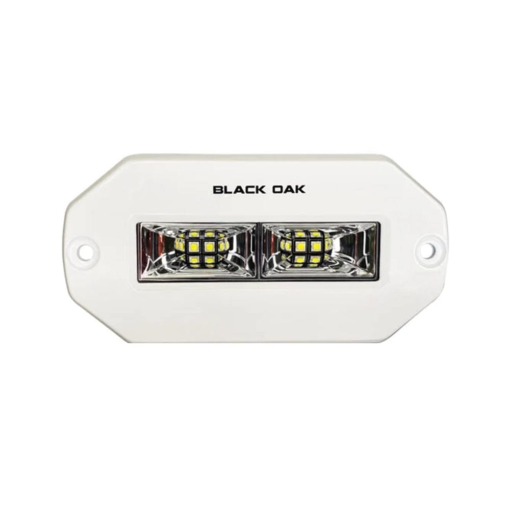 Black Oak LED Black Oak Pro Series 4" Flush Mount Spreader Light - White Housing Lighting