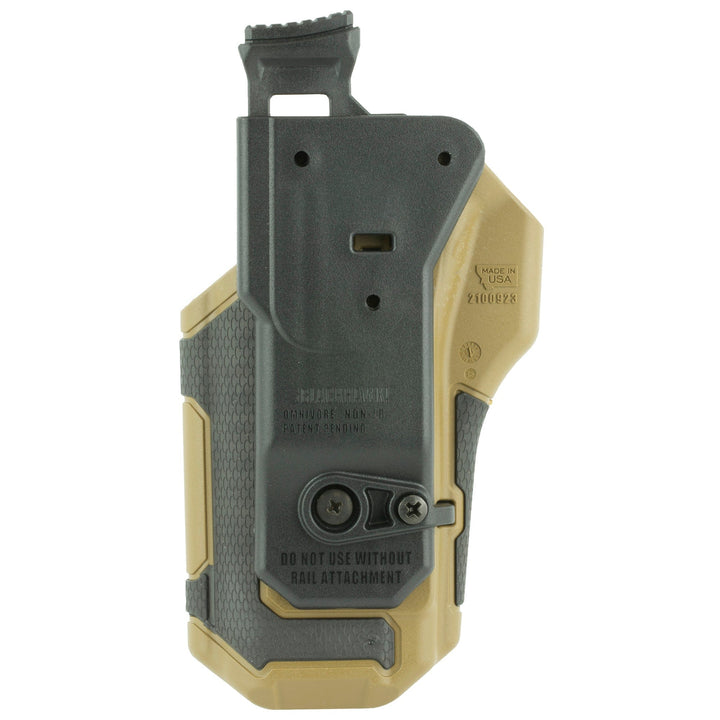 BLACKHAWK Bh Omnivore Nonlight Rh Blk/tan Holsters