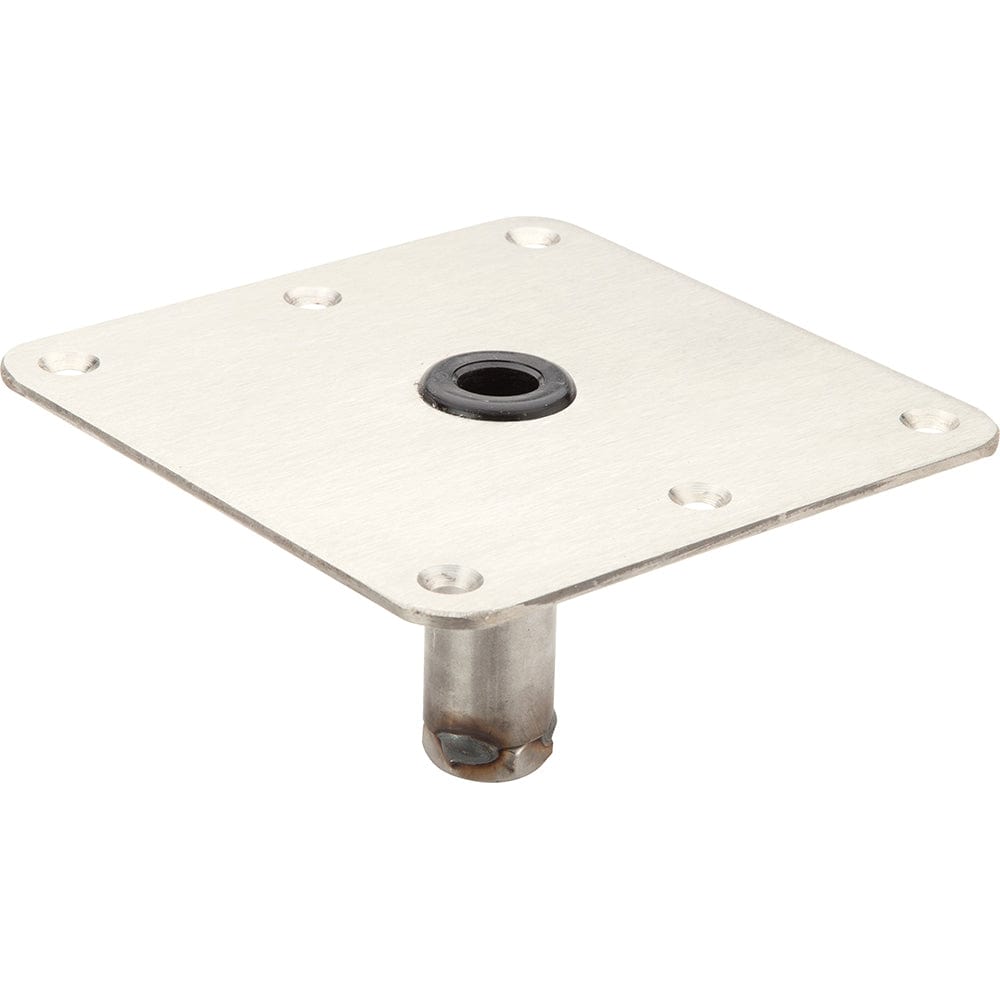 Attwood Marine Attwood SWIVL-EZE 7x7 Lock'N-Pin Zinc Plated Steel 3/4" Pin Base Boat Outfitting