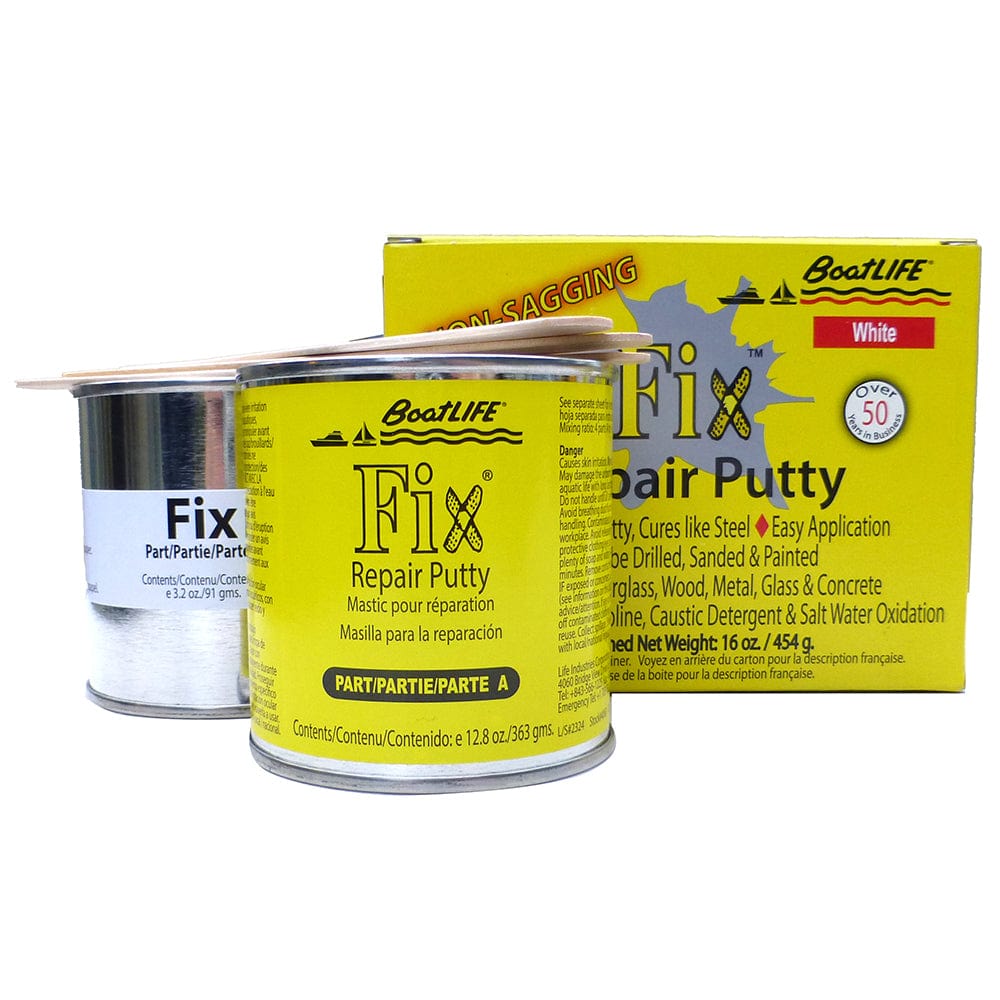 BoatLIFE BoatLIFE Fix Repair Putty - 16oz - White Boat Outfitting