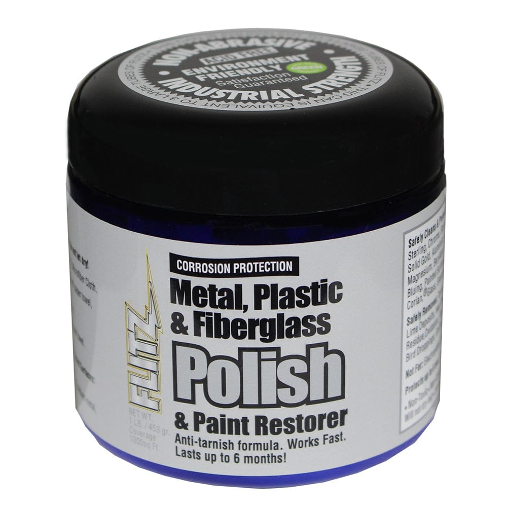 Flitz Flitz Metal, Plastic & Fiberglass Polish Paste - 1.0lb Boat Outfitting