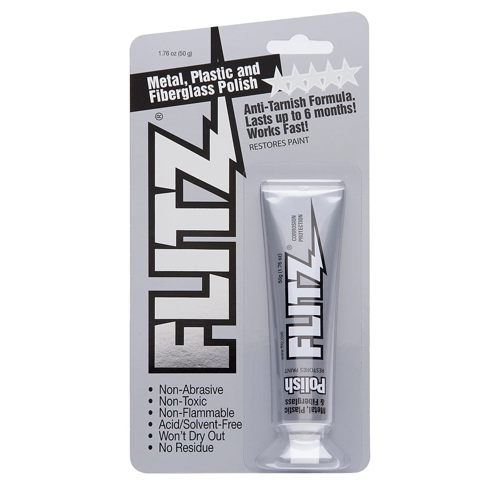 Flitz Flitz Polish - Paste - 1.76oz Tube - 10-Pack Boat Outfitting