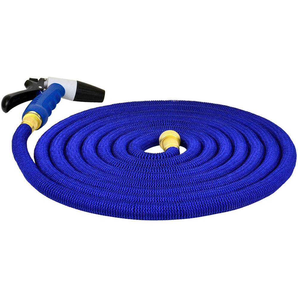 HoseCoil HoseCoil Expandable 50' Hose w/Nozzle & Bag Boat Outfitting