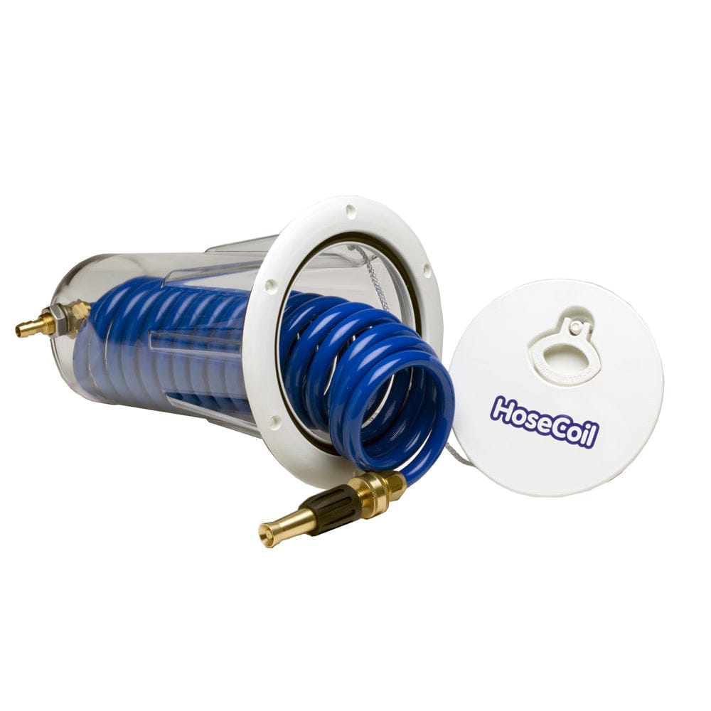 HoseCoil HoseCoil Flush Mount Enclosure w/Nozzle Boat Outfitting