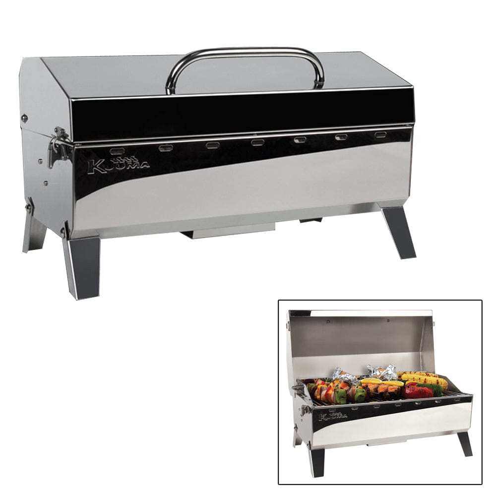 Kuuma Products Kuuma Stow N' Go 160 Gas Grill - 13,000BTU w/Regulator, Thermometer and Igniter Boat Outfitting