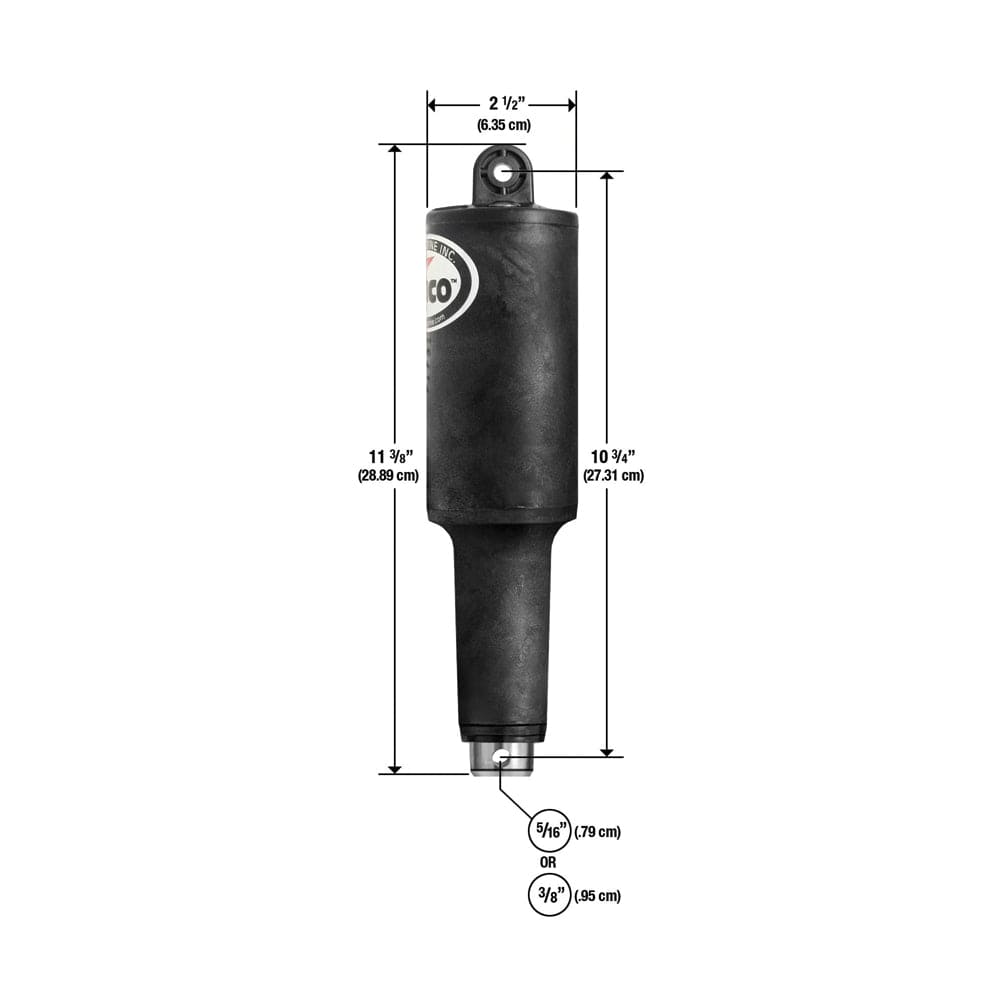 Lenco Marine Lenco 101XD Extreme Duty Actuator - 12V - 2-1/4" Stroke w/Hardware Boat Outfitting