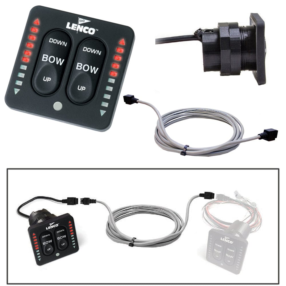 Lenco Marine Lenco Flybridge Kit f/ LED Indicator Key Pad f/All-In-One Integrated Tactile Switch - 10' Boat Outfitting