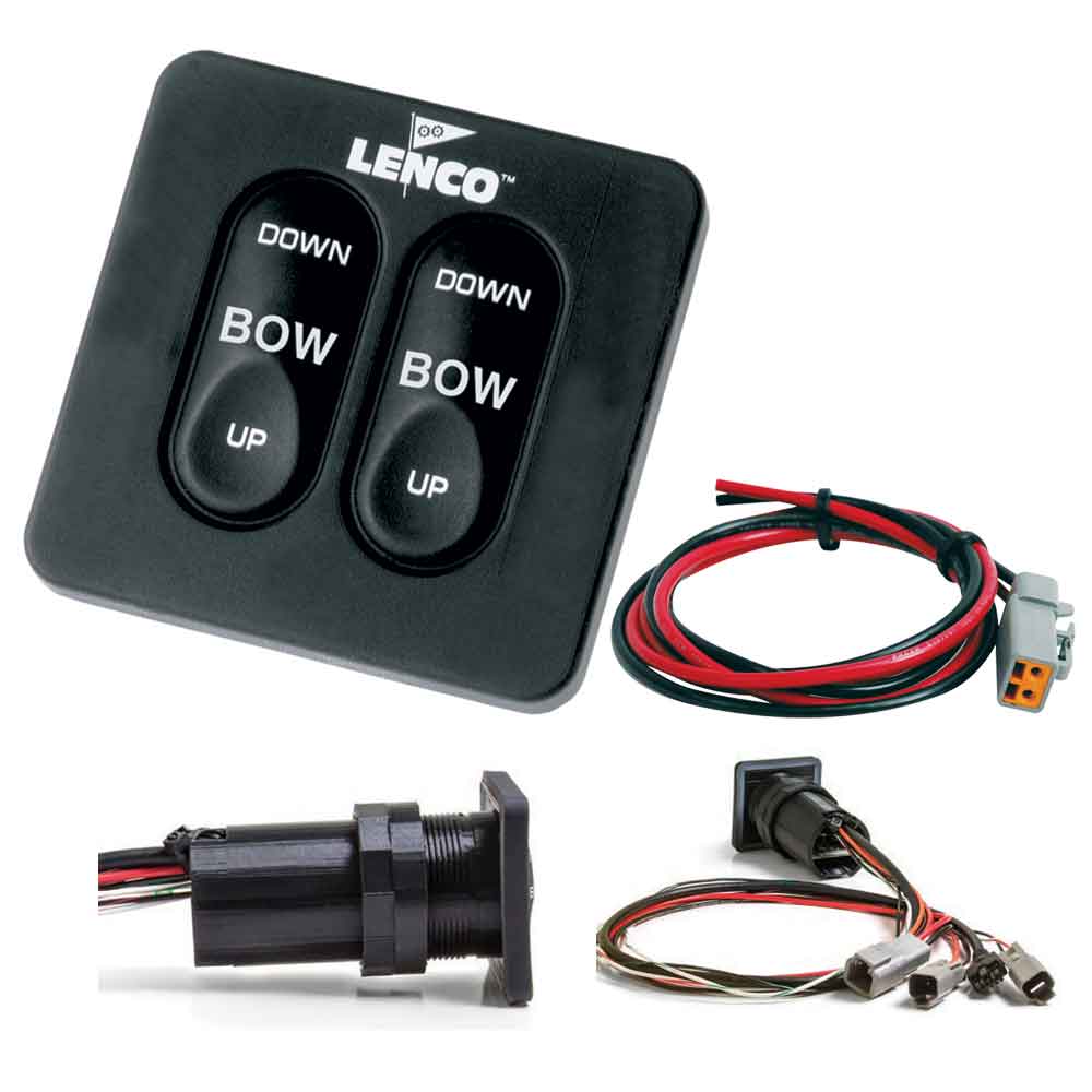 Lenco Marine Lenco Standard Integrated Tactile Switch Kit w/Pigtail f/Single Actuator Systems Boat Outfitting