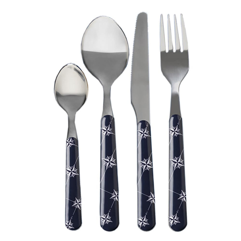 Marine Business Marine Business Cutlery Stainless Steel Premium - NORTHWIND - Set of 24 Boat Outfitting