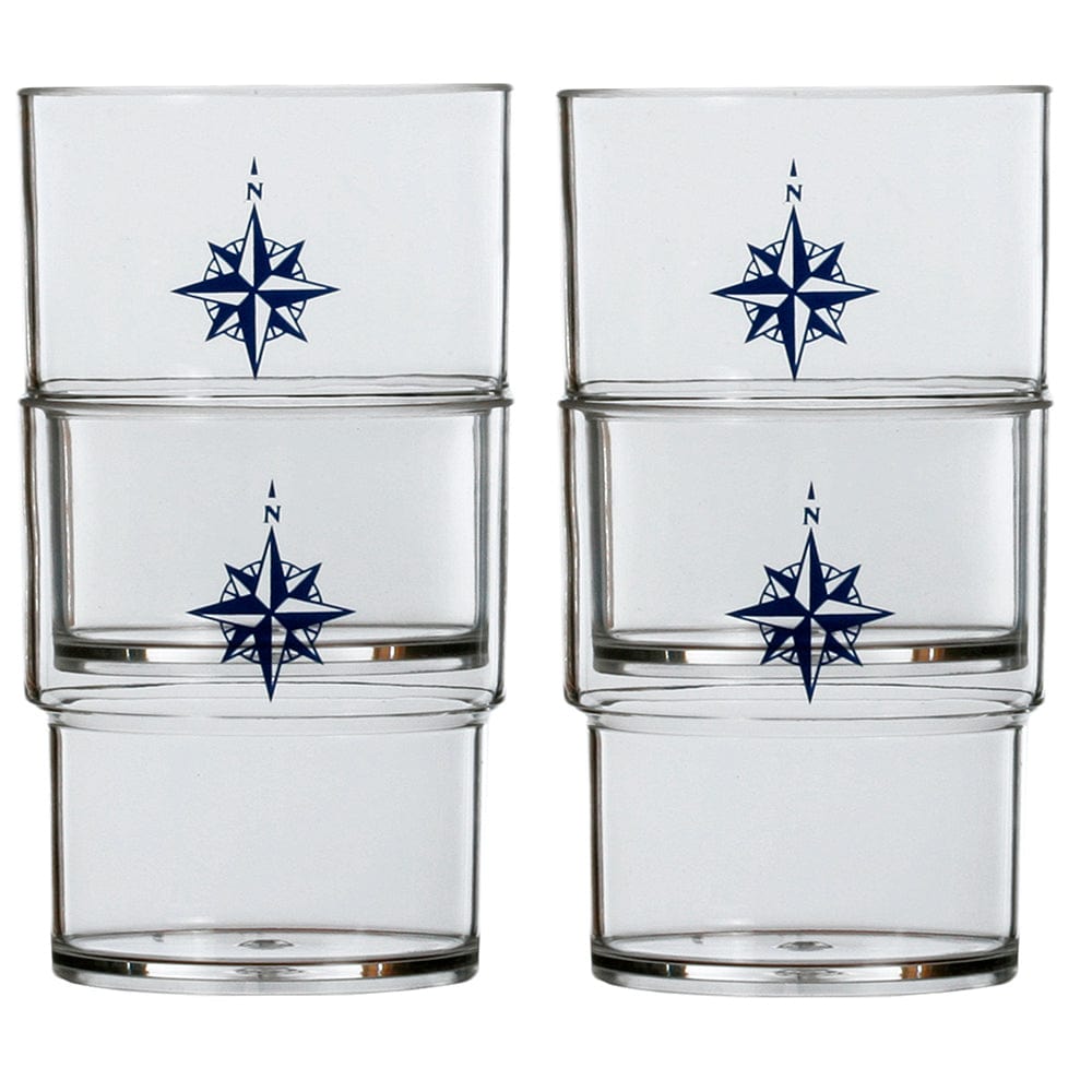 Marine Business Marine Business Stackable Glass Set - NORTHWIND - Set of 12 Boat Outfitting