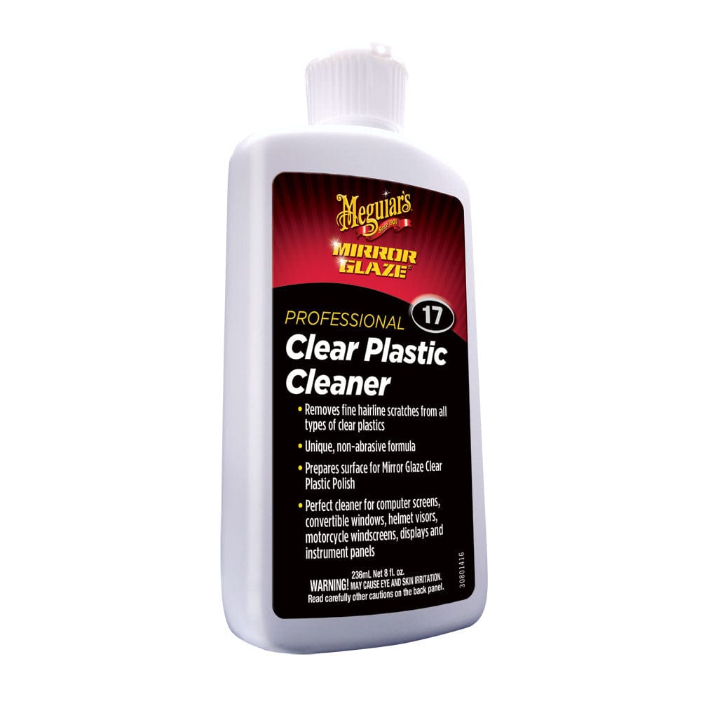 Meguiar's Meguiar's #17 Mirror Glaze Clear Plastic Cleaner - 8oz Boat Outfitting