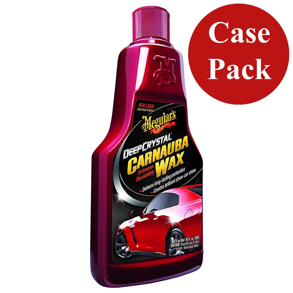 Meguiar's Meguiar's Deep Crystal® Carnauba Wax - 16oz *Case of 6* Boat Outfitting