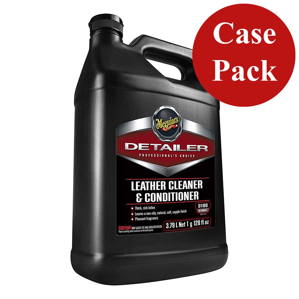 Meguiar's Meguiar's Detailer Leather Cleaner & Conditioner - 1-Gallon *Case of 4* Boat Outfitting