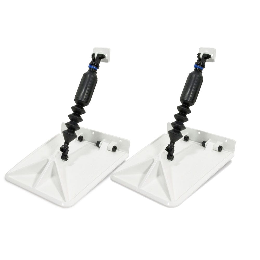 Nauticus Nauticus Smart Tabs SX 9.5” x 10” - f/12-16’ Boat w/40 - 80HP - White Boat Outfitting