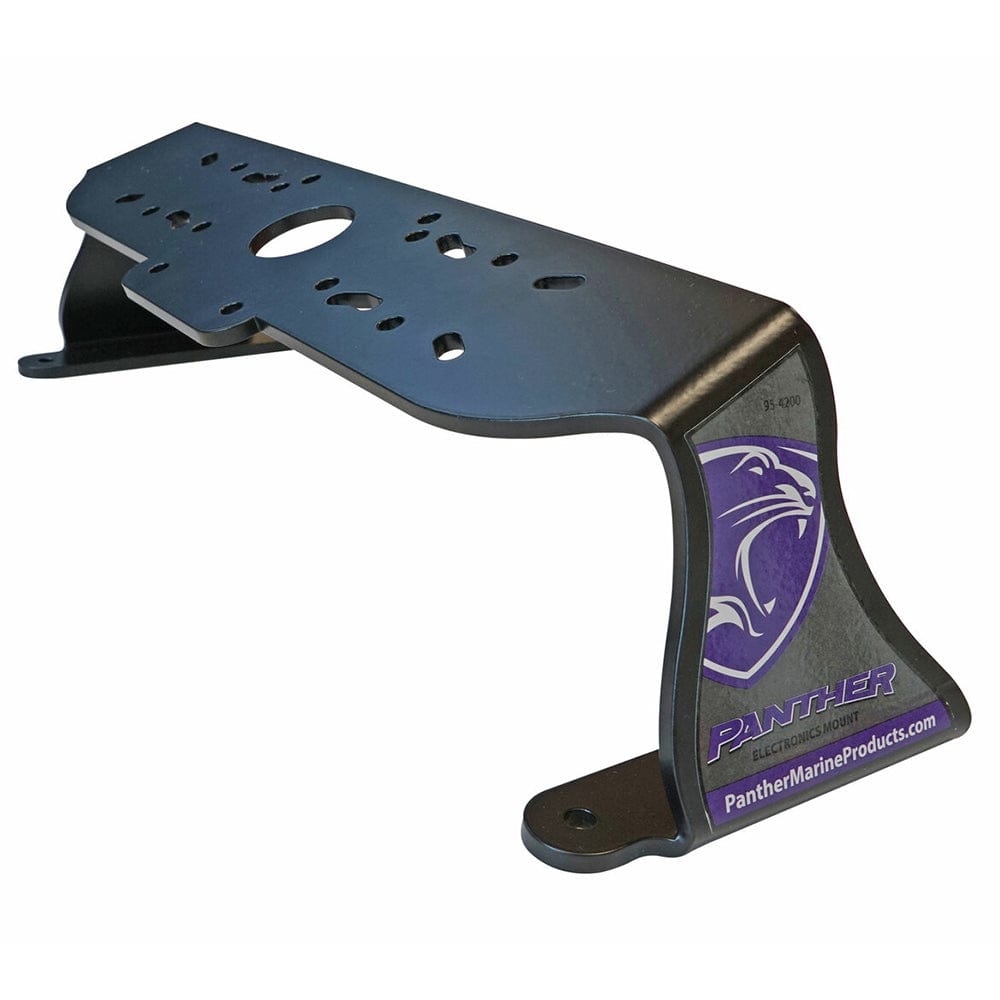 Panther Products Panther Deck Mount 22.5° Angle Electronics Mount Boat Outfitting