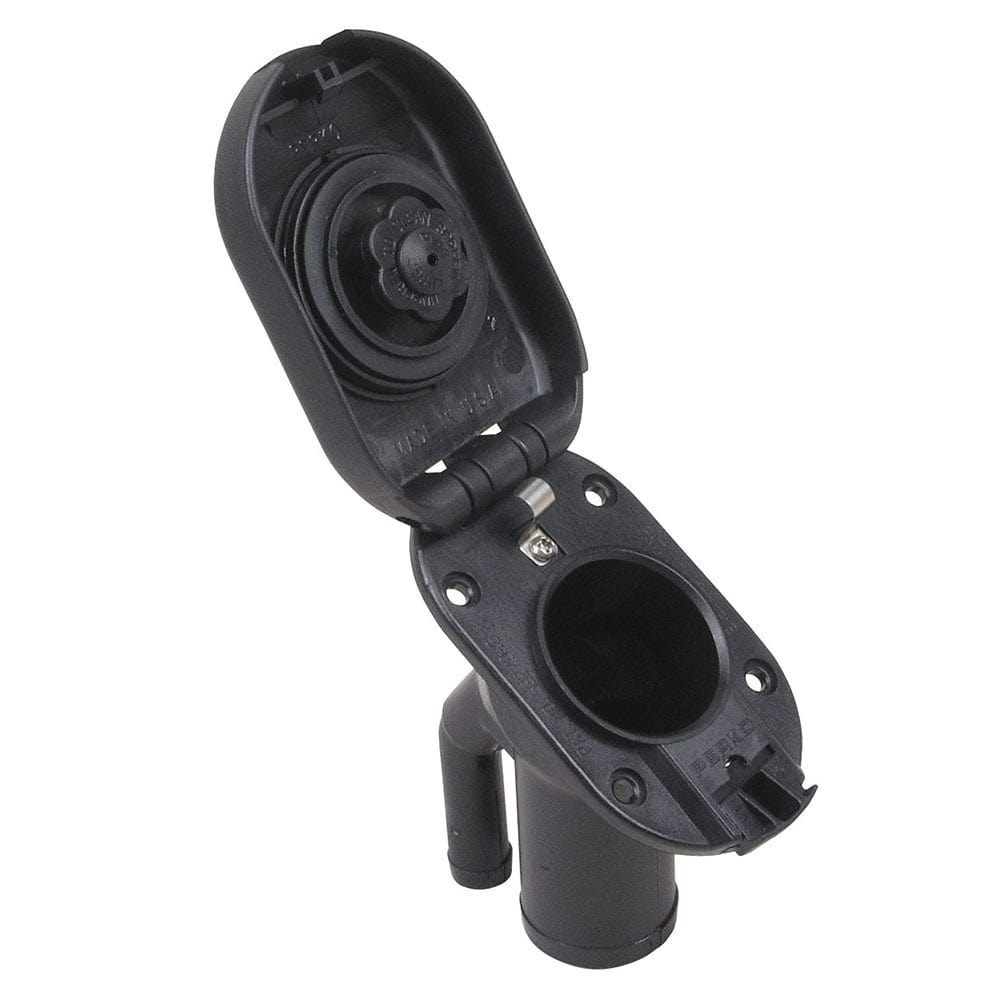 Perko Perko Combination Vented Gas Fill/Tank f/1-1/2" Hose - 35° Angled Neck Boat Outfitting