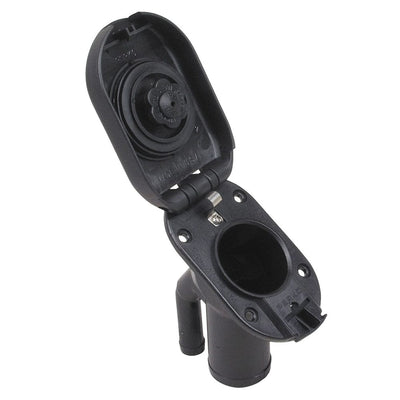 Perko Perko Combination Vented Gas Fill/Tank f/1-1/2" Hose - 35° Angled Neck Boat Outfitting