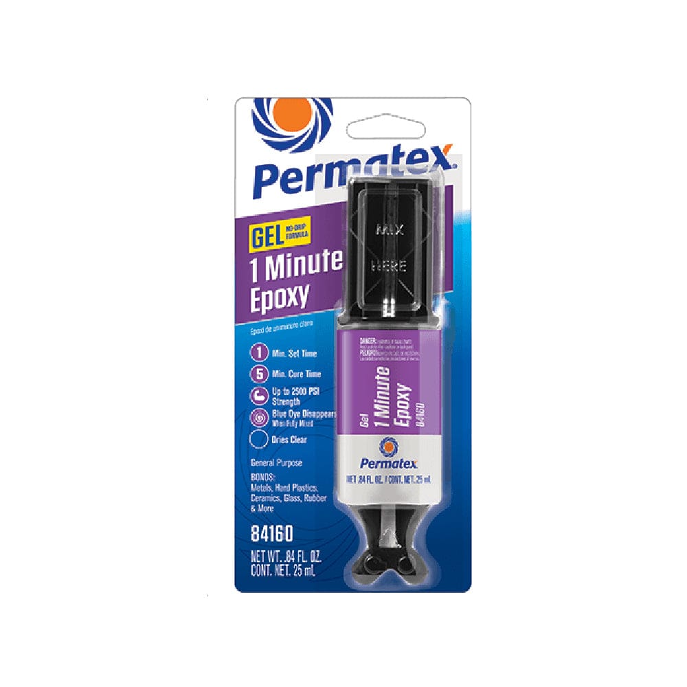 Permatex Permatex 1 Minute General Purpose Gel Epoxy - .84oz Boat Outfitting