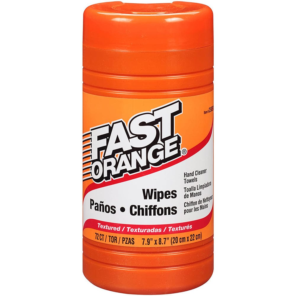 Permatex Permatex Fast Orange® Heavy Duty Hand Cleaner Wipes - 72-Piece Boat Outfitting