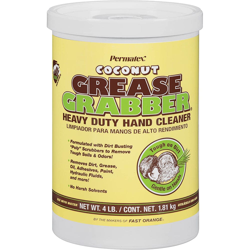 Permatex Permatex Grease Grabber™ Coconut Hand Cleaner Tub - 4lb Boat Outfitting