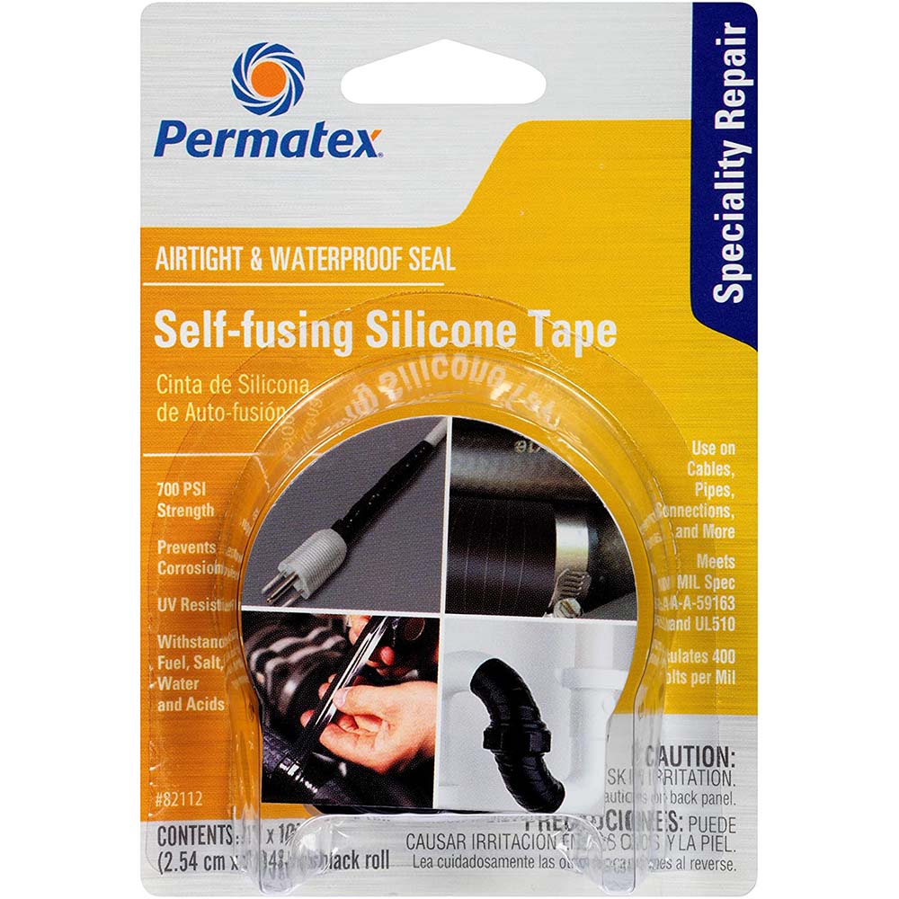 Permatex Permatex Self-Fusing Silicone Tape 1" x 10" Boat Outfitting