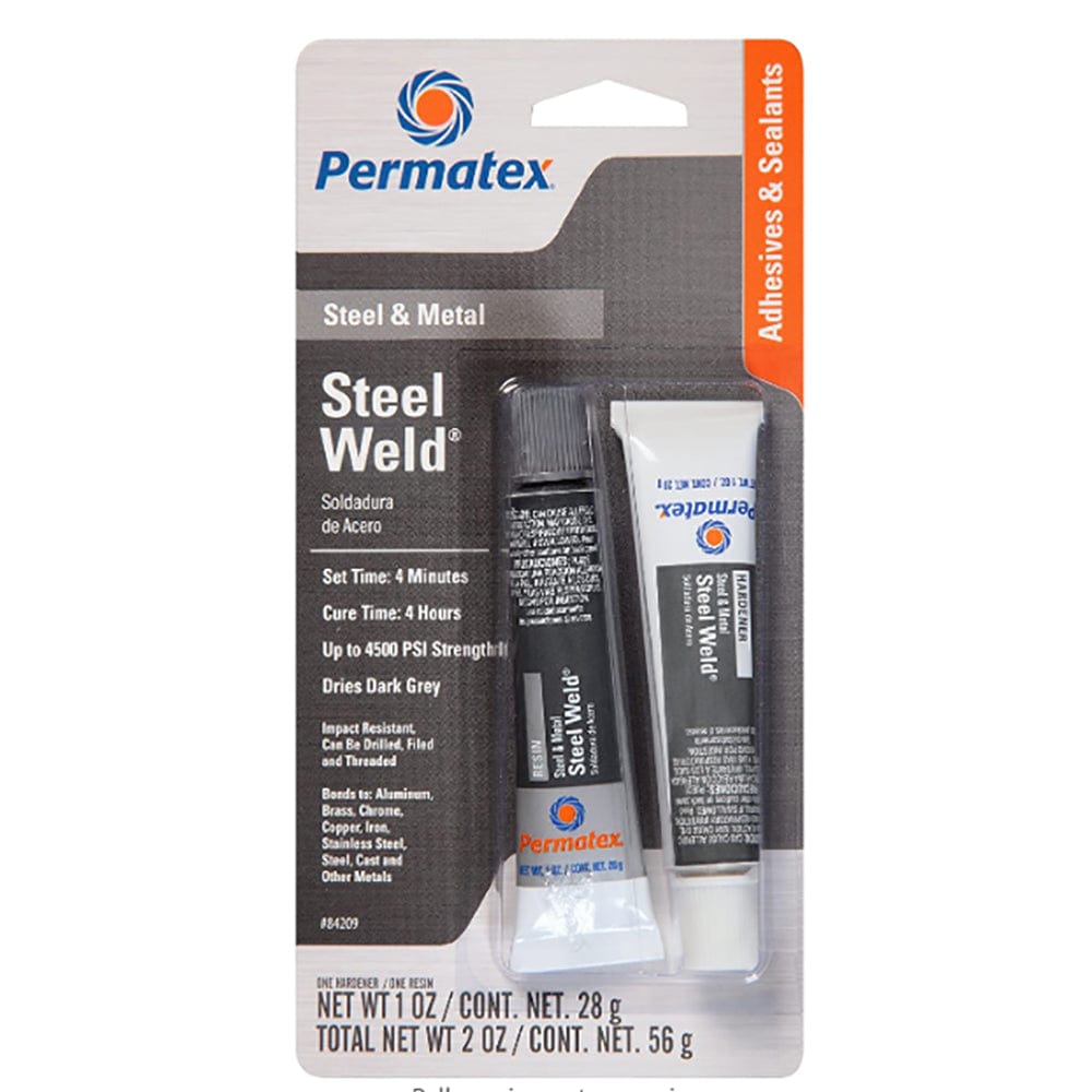Permatex Permatex - Steel Weld™ Epoxy - GREY - 1oz Boat Outfitting
