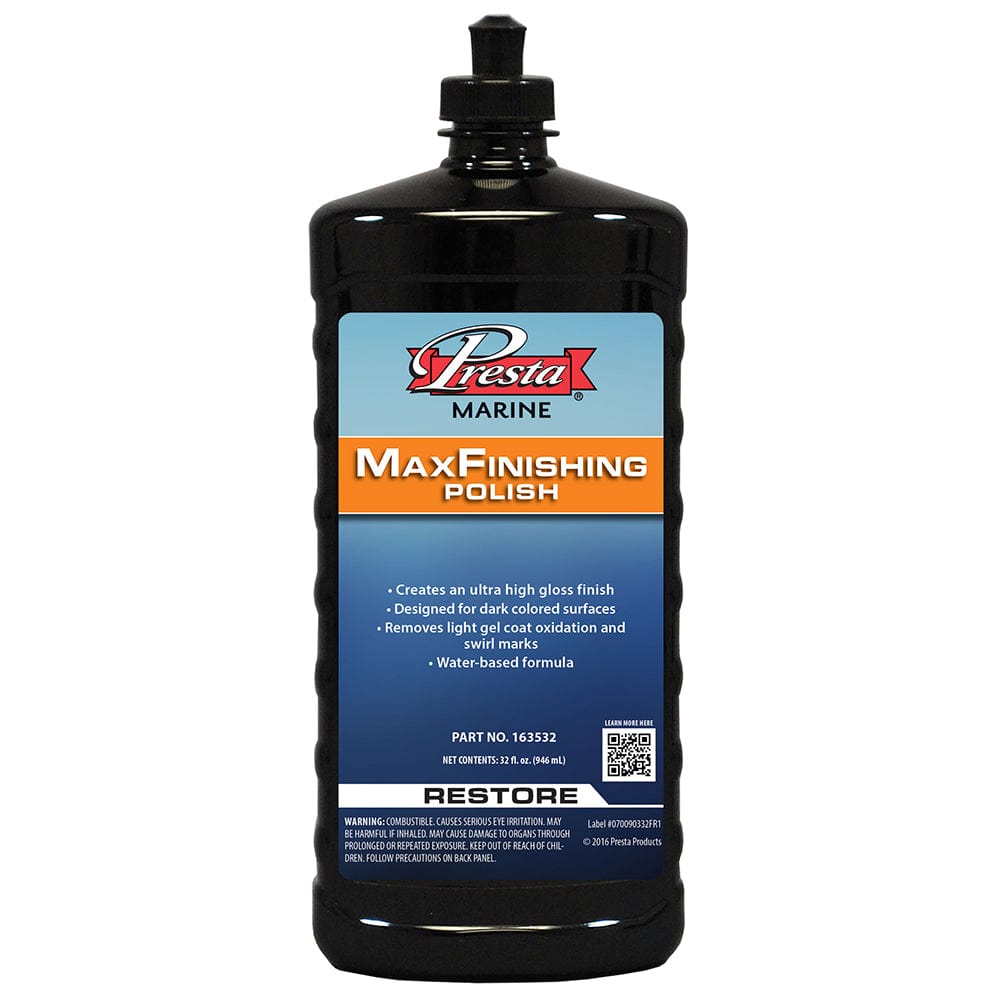 Presta Presta MaxFinishing Polish - 32oz Boat Outfitting