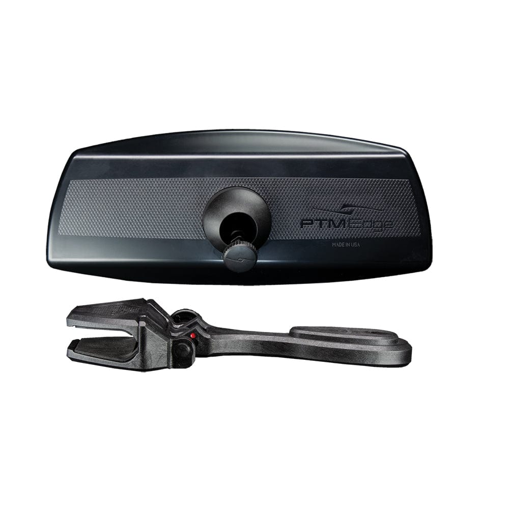 PTM Edge PTM Edge Mirror/Bracket Kit w/VR-100 PRO Mirror & CFR-200 (Black) Boat Outfitting