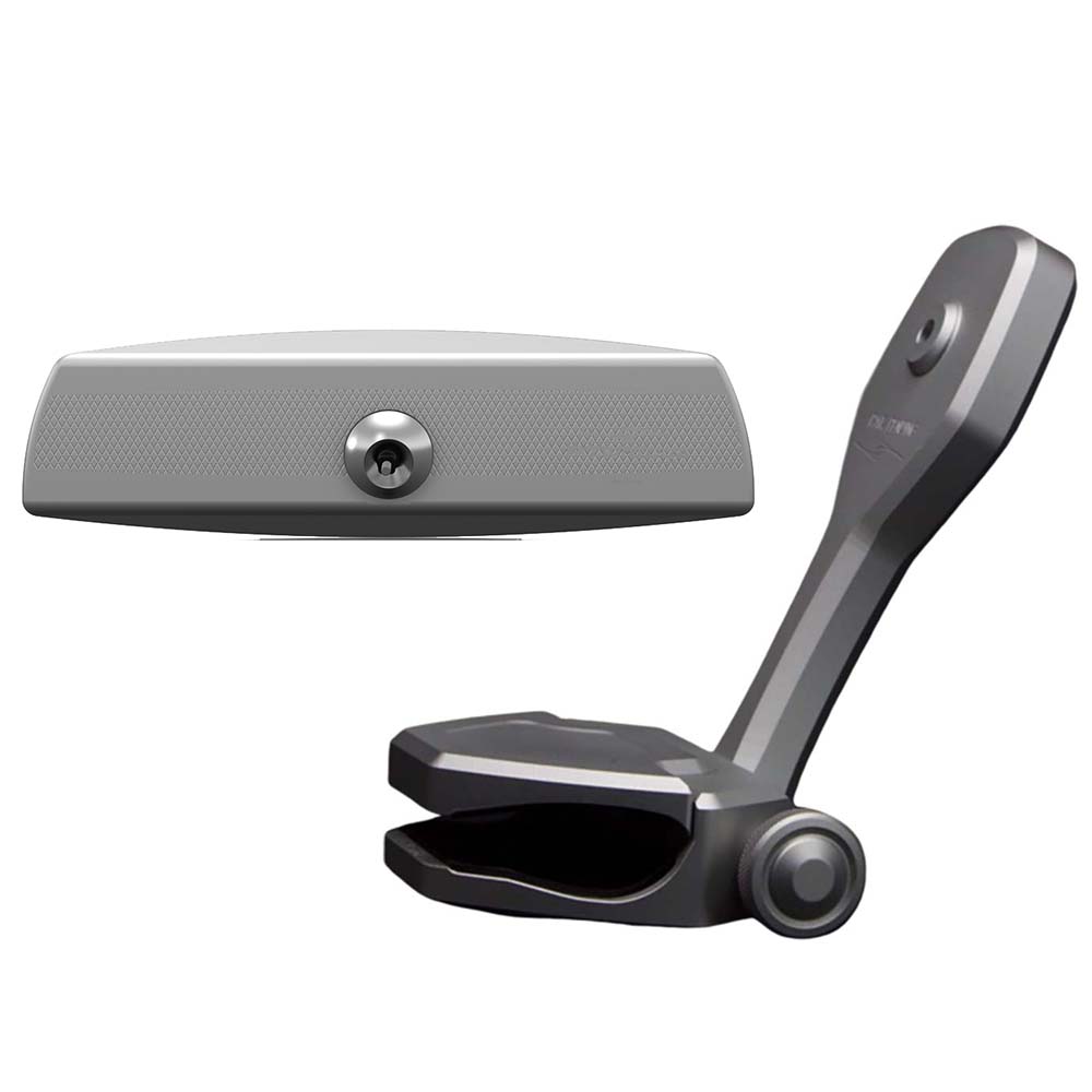 PTM Edge PTM Edge Mirror/Bracket Kit w/VR-140 Elite Mirror & ZXR-320 (Titanium Grey) Boat Outfitting
