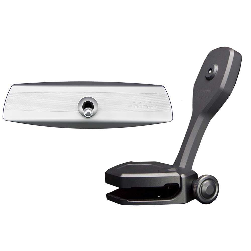 PTM Edge PTM Edge Mirror/Bracket Kit w/VR-140 Elite Mirror & ZXR-360 (Titanium Grey) Boat Outfitting