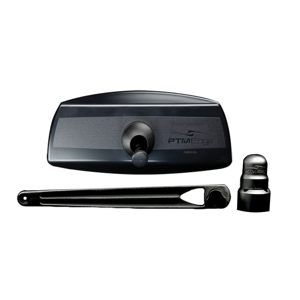 PTM Edge PTM Edge UCX-17 PRO Pontoon Mirror/Bracket Kit - Black Boat Outfitting
