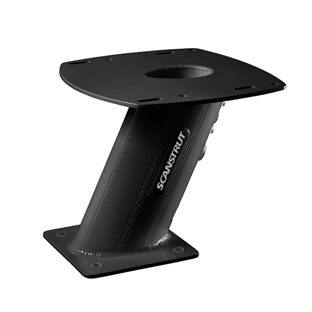 Scanstrut Scanstrut PowerTower 10" Aluminum 2kW/4kW Raymarine, Garmin, Navico Aft Lean - Black Boat Outfitting