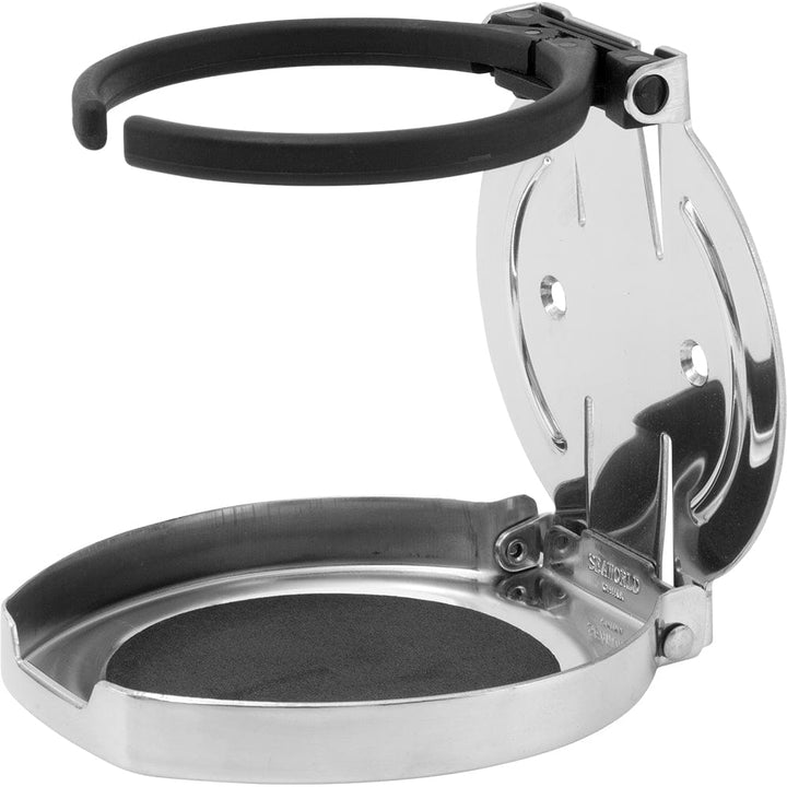 Sea-Dog Sea-Dog Adjustable Folding Drink Holder - 304 Stainless Steel Boat Outfitting