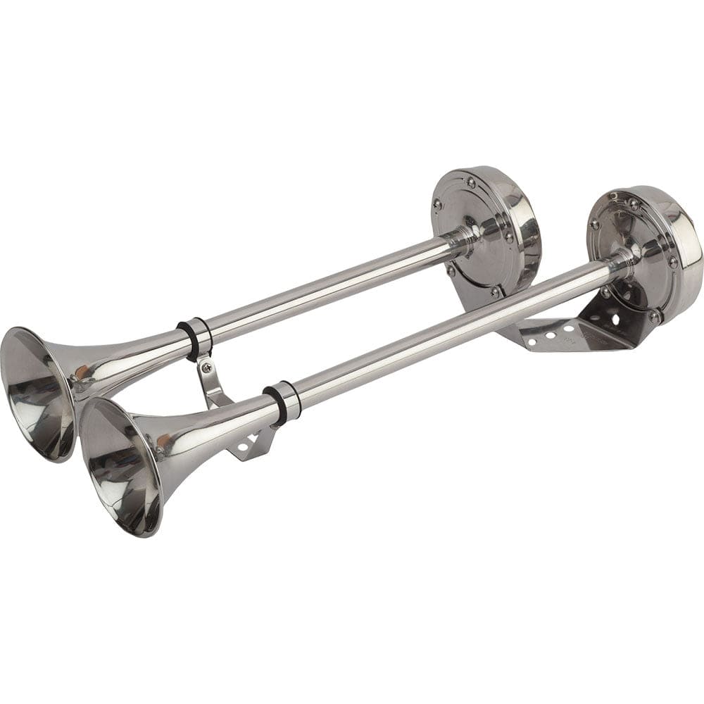 Sea-Dog Sea-Dog MaxBlast Stainless Steel Trumpet 12V Horn - Dual Boat Outfitting