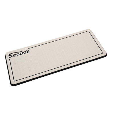 SeaDek SeaDek 16" x 39" 20mm Dual Density Large Helm Pad Mica/Black Brushed - 406.4mm x 990.6mm x 20mm Boat Outfitting