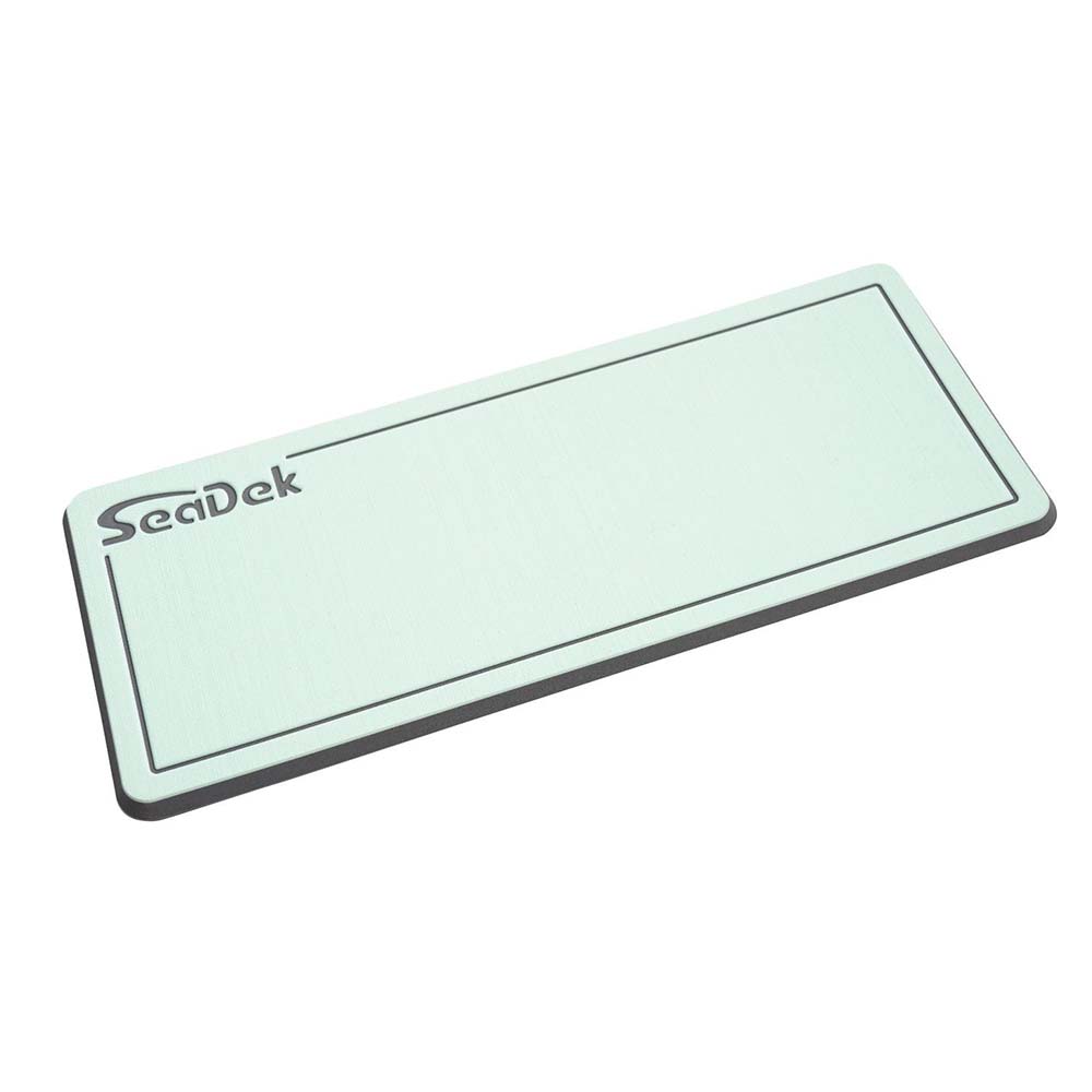 SeaDek SeaDek 16" x 39" 20mm Dual Density Large Helm Pad Seaform Green/Storm Grey Brushed - 406.4mm x 990.6mm x 20mm Boat Outfitting